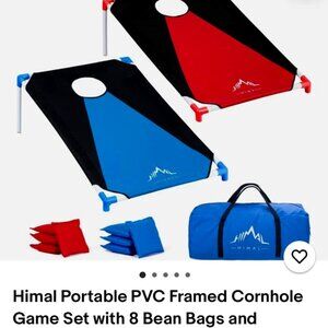 Portable PVC Cornhole